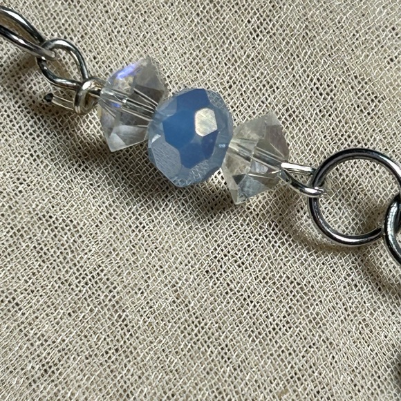 Hydrangea collection Rosary style necklace bracelet & earrings - Picture 12 of 15